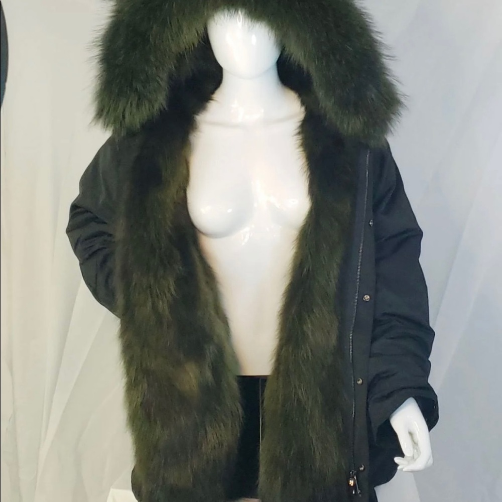 Real Fur Coat Jacket